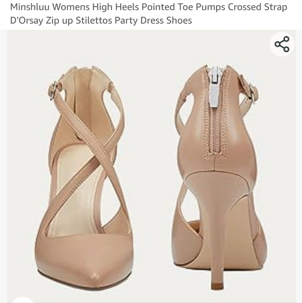 Size 8 Camel High Heel